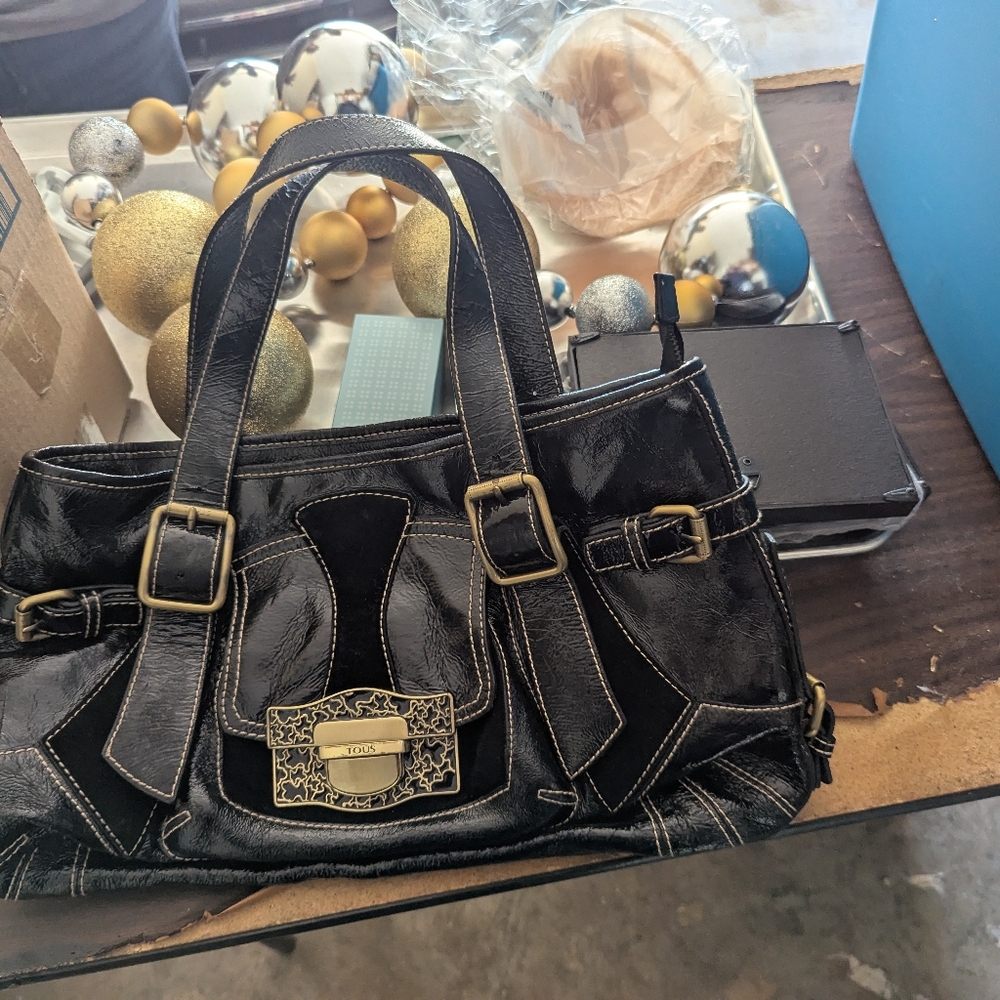 Tous black purse
